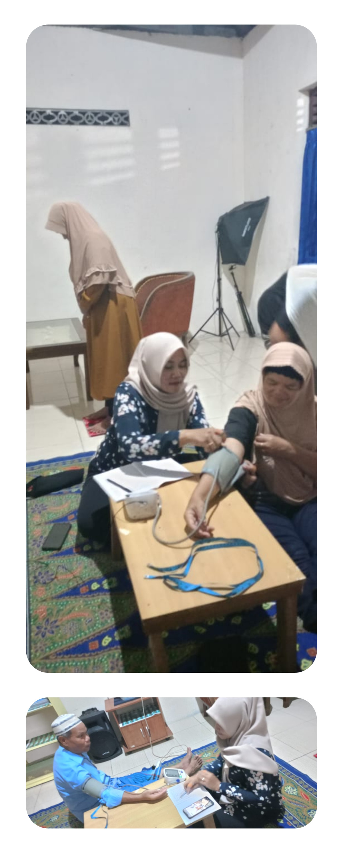 Cek kesehatan rutin warga rt 4 jetis