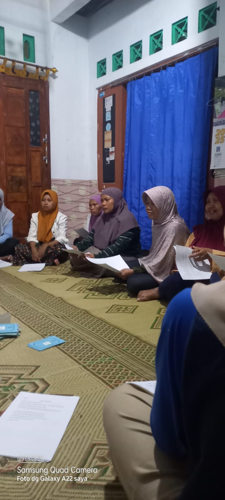 Pertemuan dasawisma Rt  6 jetis