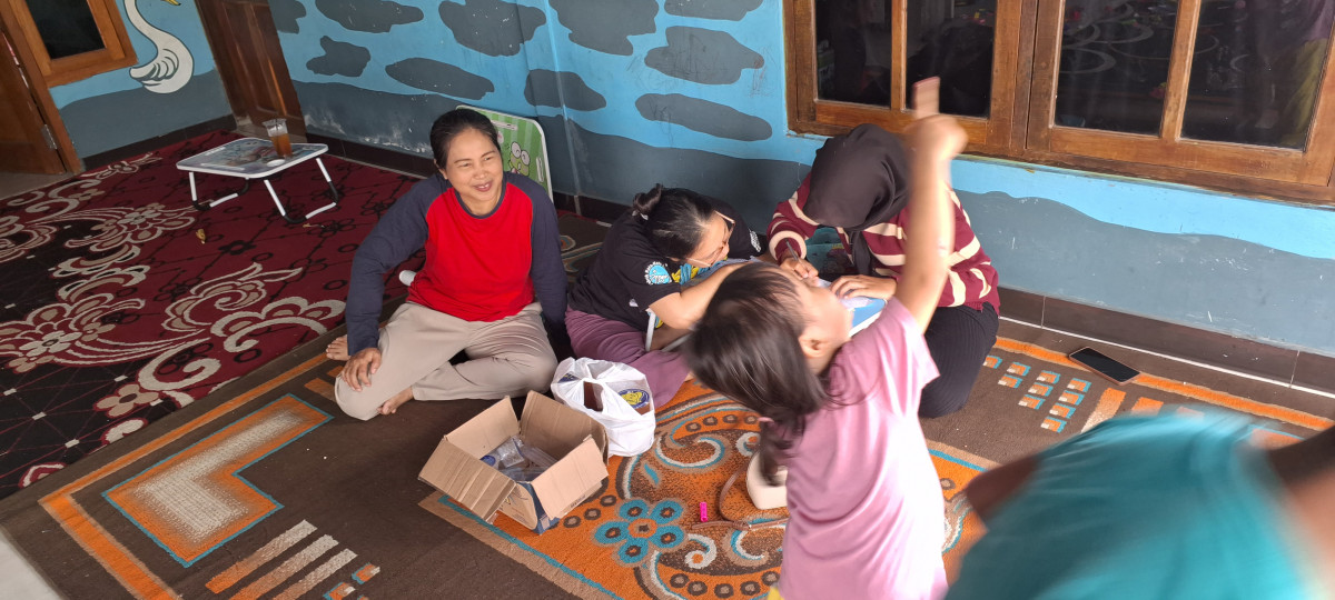 Posyandu balita dipadukuhan kemasan