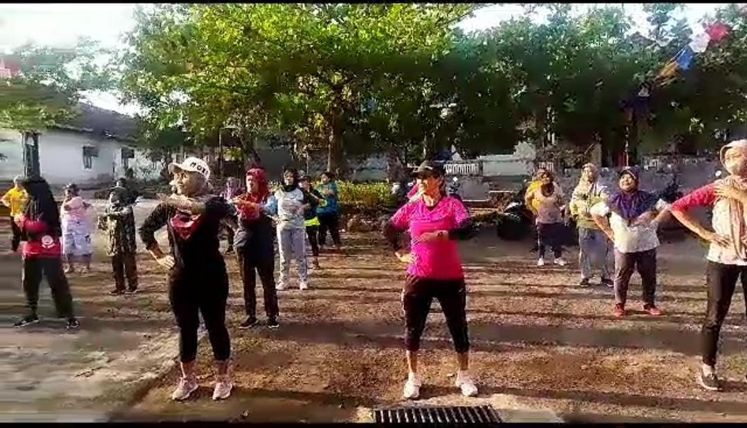 Senam bersama ibu ibu jetis
