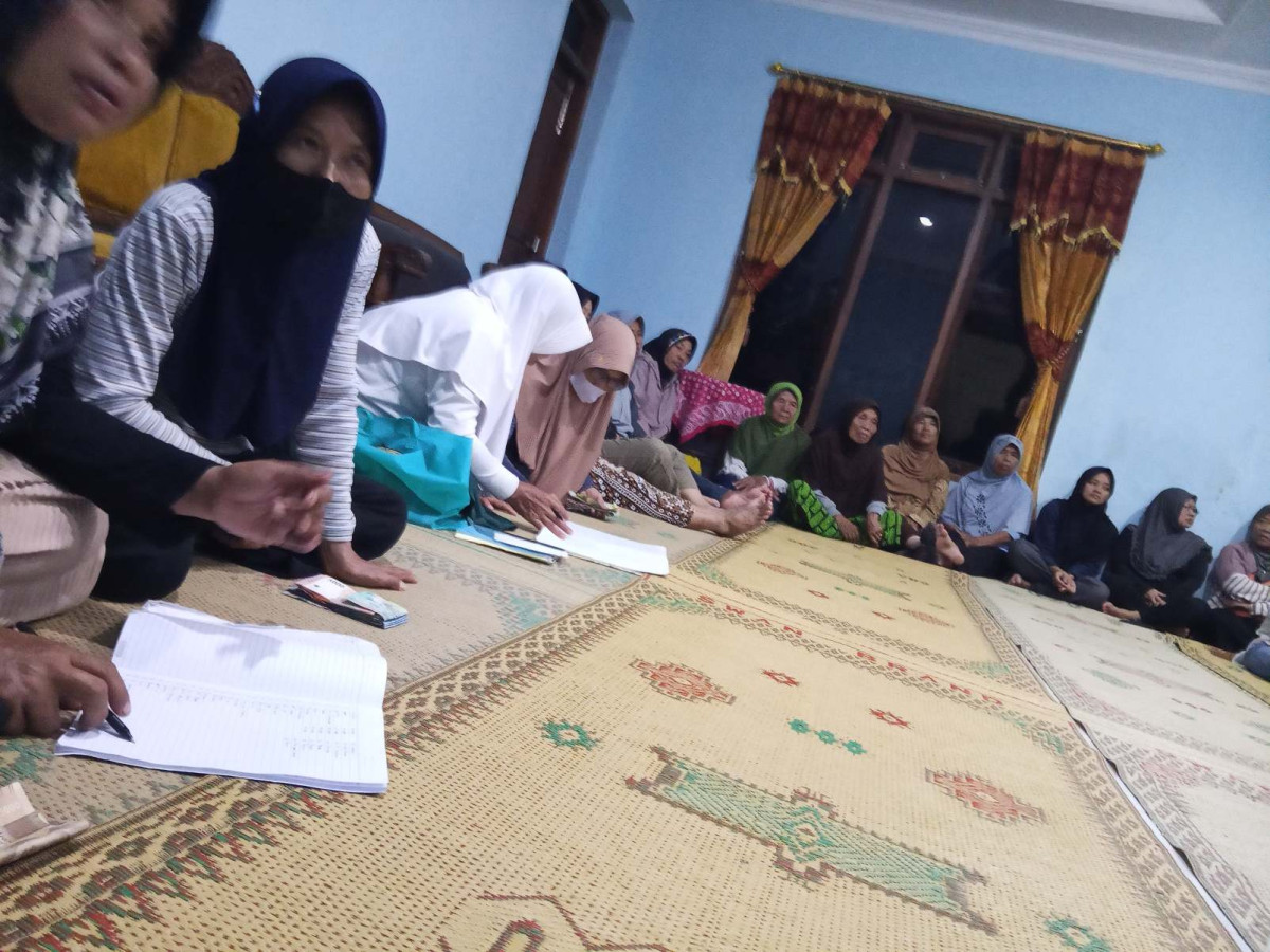 PKk rutin di dusun jimat