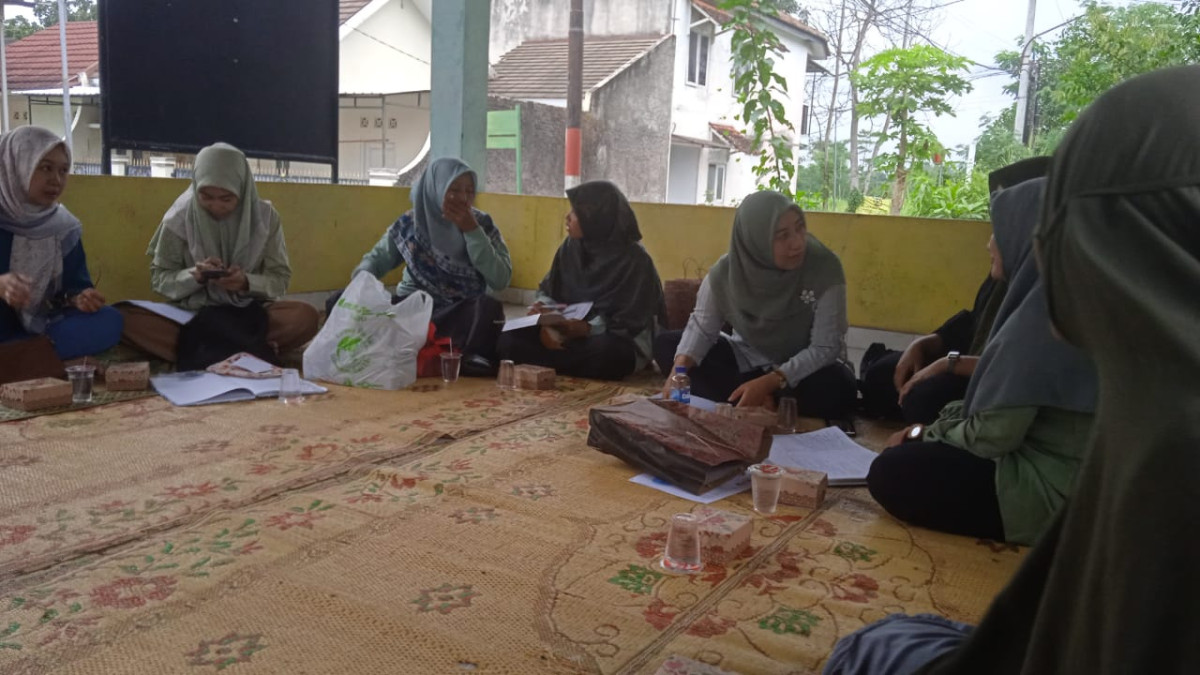 Pertemuan pkk warga wahana praja