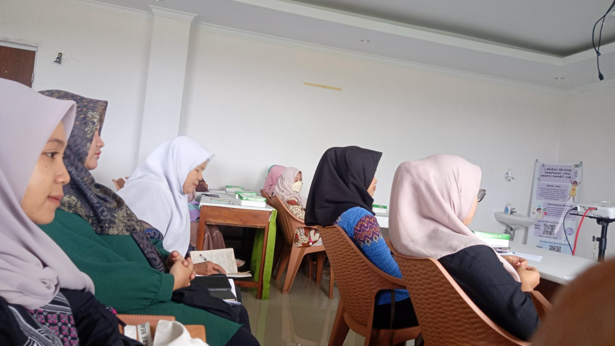 Rakor puskesmas ( ngalian )