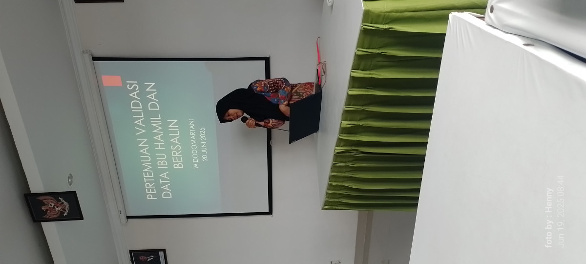 Pertemuan Validasi ibu hamil dan bersalin(Dalem)