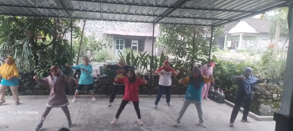 Instruktur senam di Tegal jaten(Dalem)