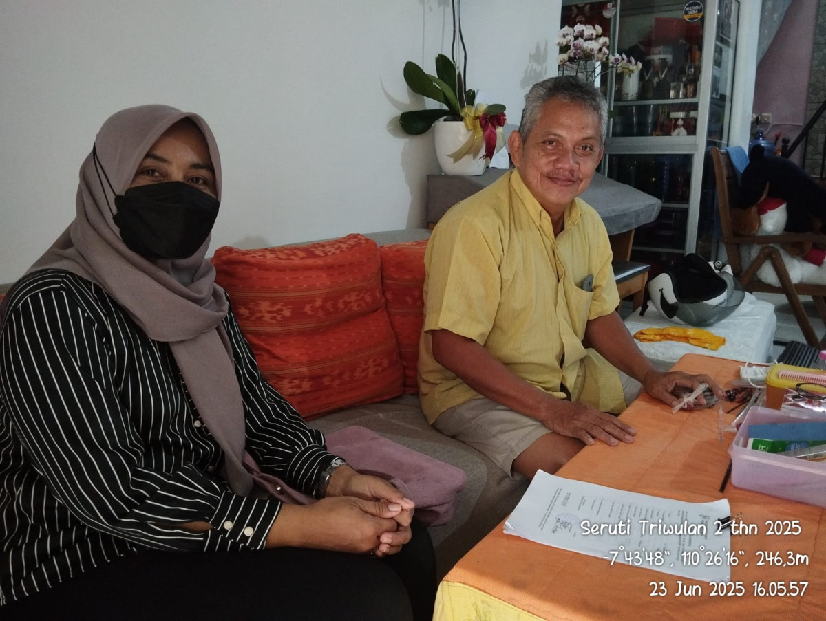 Koordinasi kegiatan seruti BPS ( jetis)