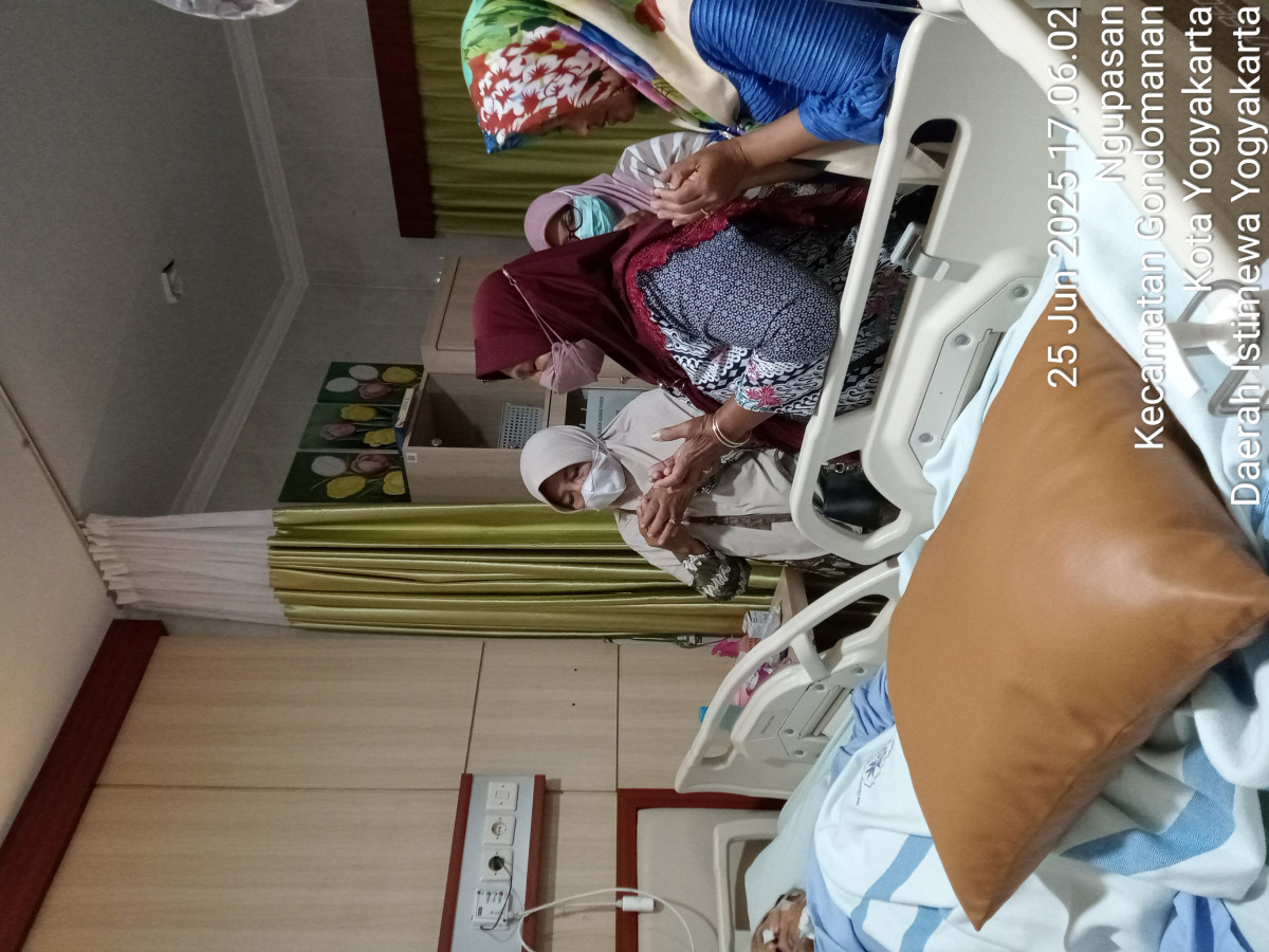 Besuk di pku ( ngalian )