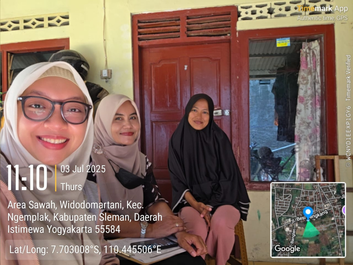 Kunjungan responden imk BPS sleman ( jetis)