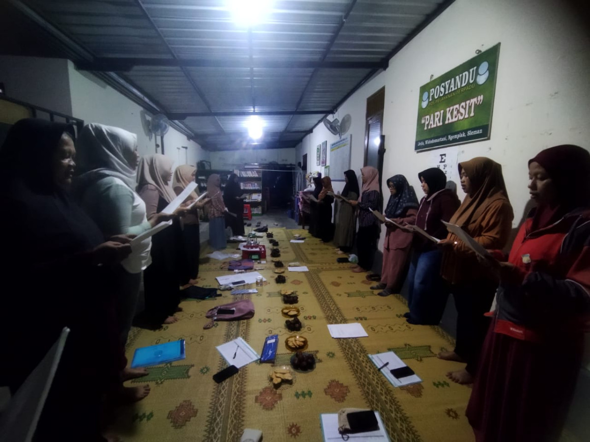 Pertemuan rutin BKR Parikesit  Jetis