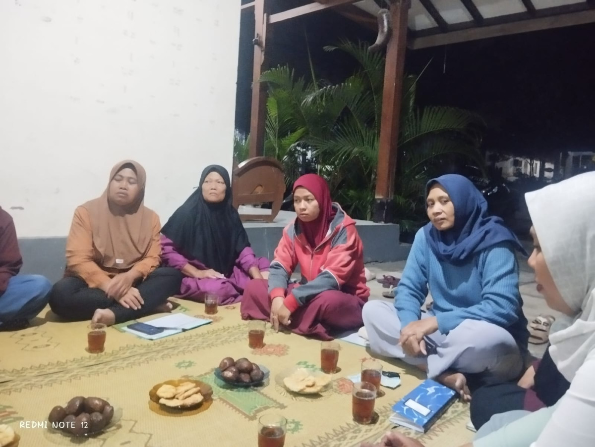 Koordinasi ibu ibu rt dan rw jetis