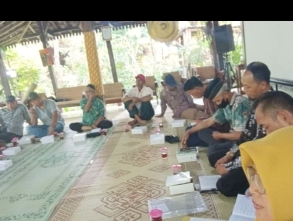 Pertemuan Gapoktan ( ngalian )