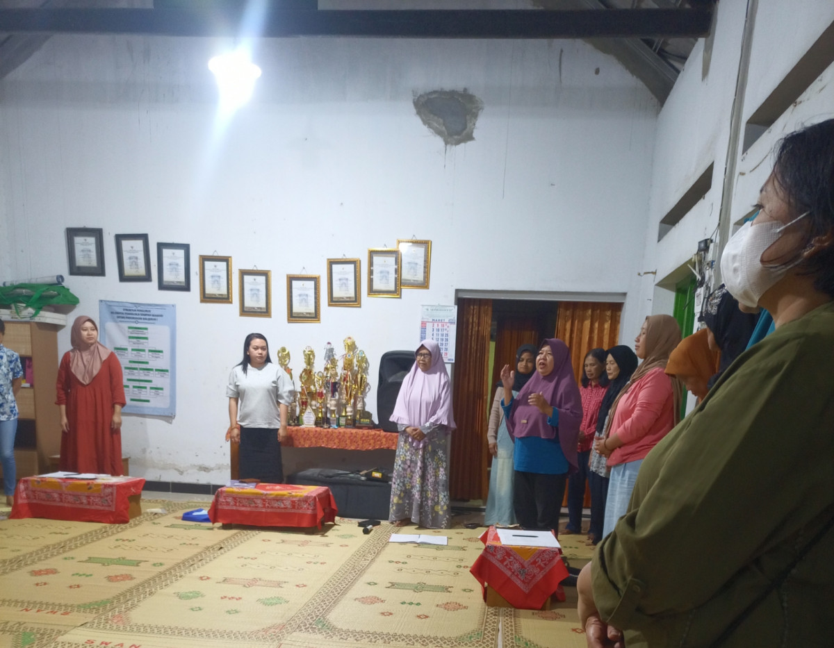 Pertemuan PKK kalijeruk 1