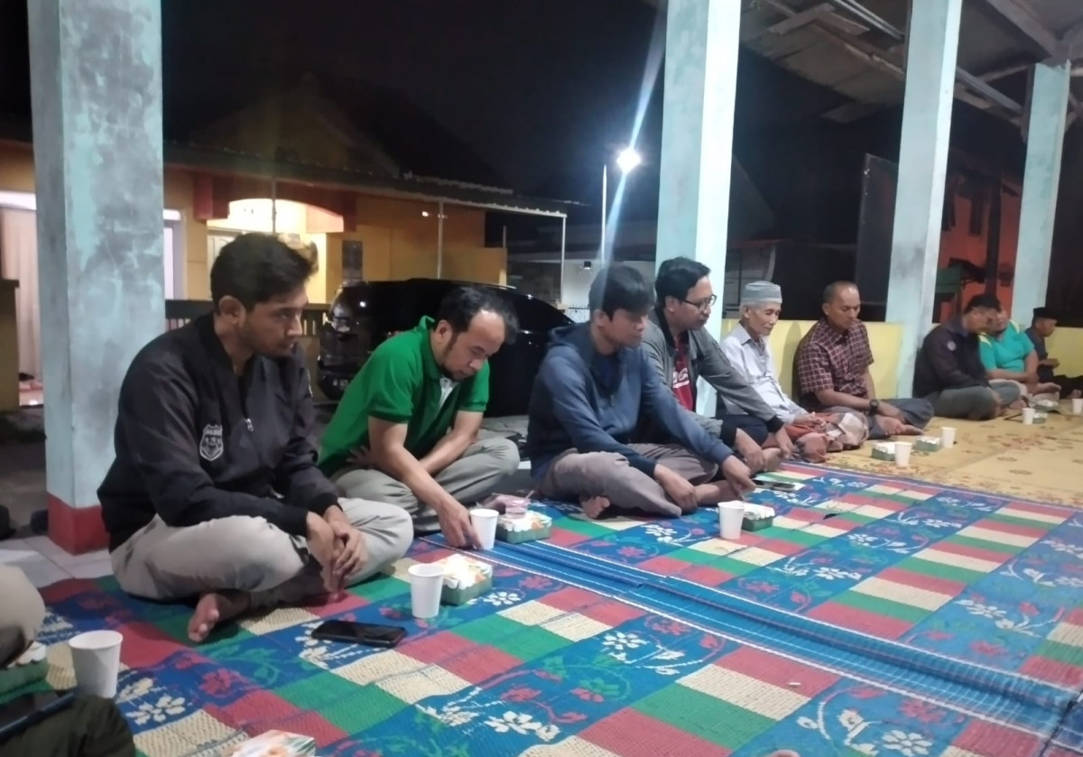 Pertemuan rutin bpk2 warga wahana praja