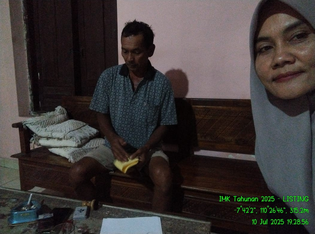 Koordinasi kegiatan seruti BPS ( jetis)