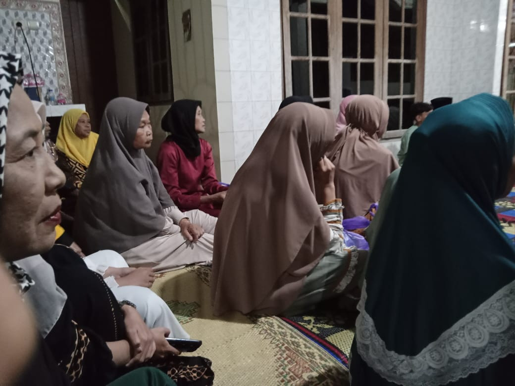 Pengajian tasyukuran pulang haji dusun jimat