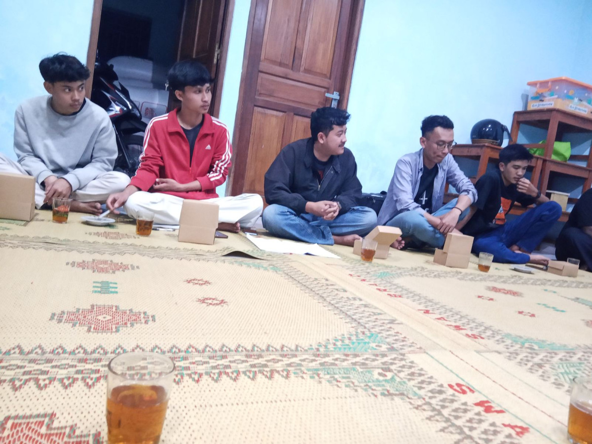 Rapat pemantapan peringatan 17 Agustus di dusun jimat