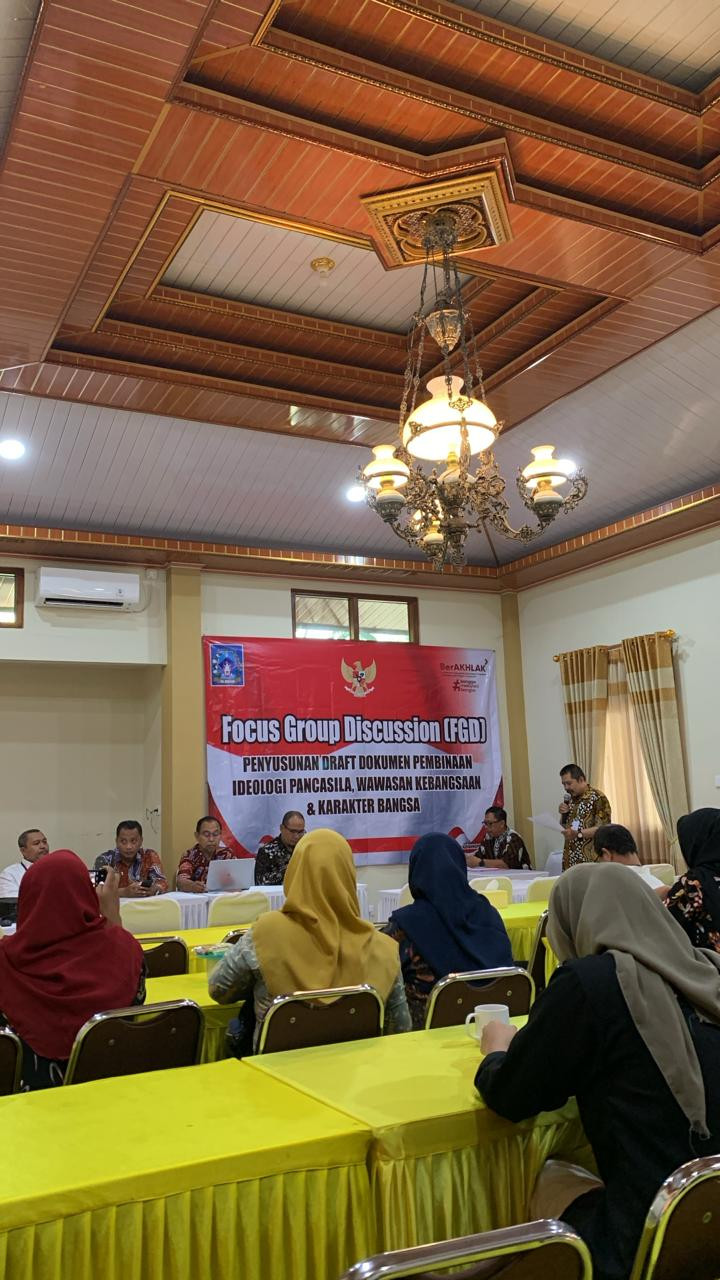 FGD Penyusunan Draft Dokumen Pembinaan Idiologi Pancasila, Wawasan Kebangsaan dan Karakter Bangsa Kalurahan Widodomartani