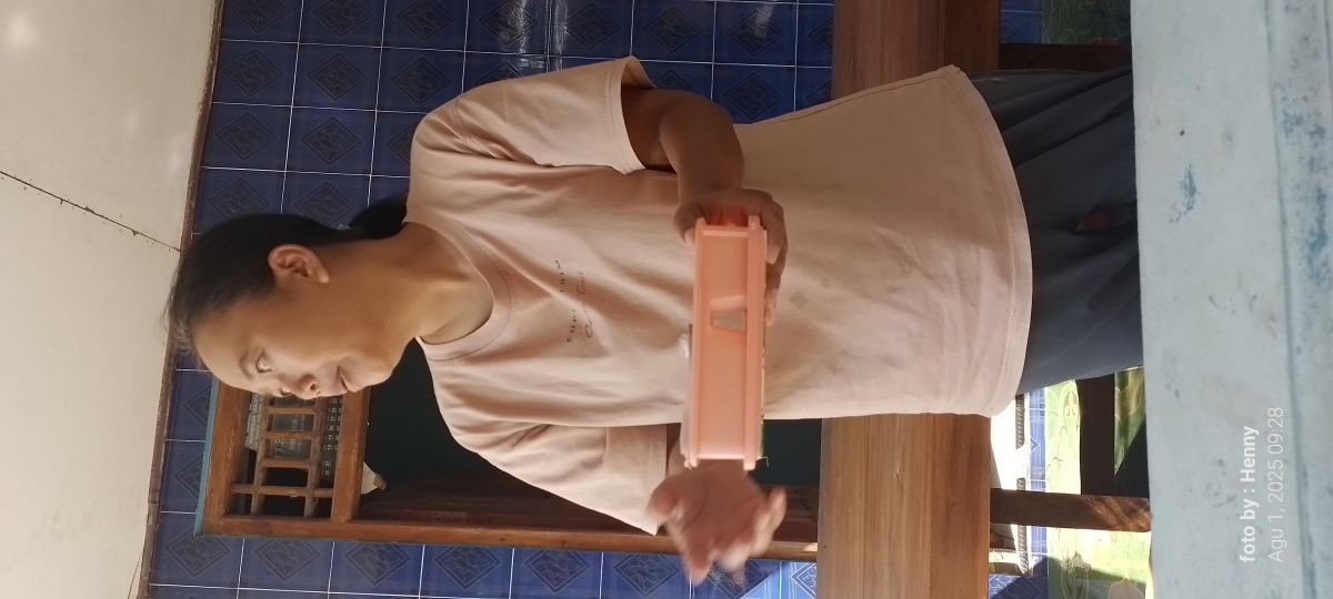 Distribusi PMT Lokal ke klancingan Widodomartani(Dalem)