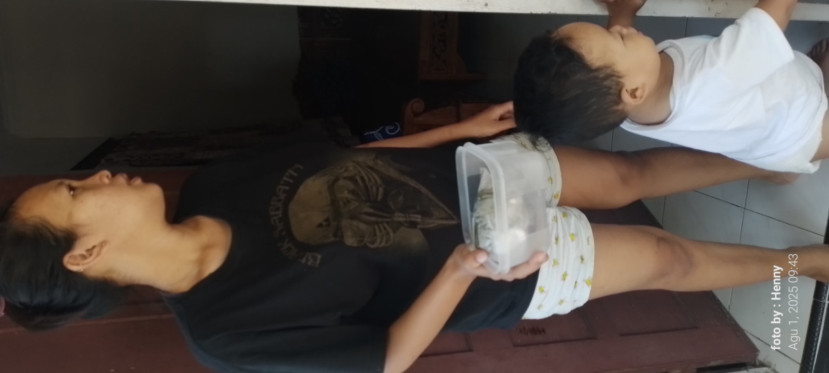 Distribu pmt lokal bagi ibu hamil (Dalem)