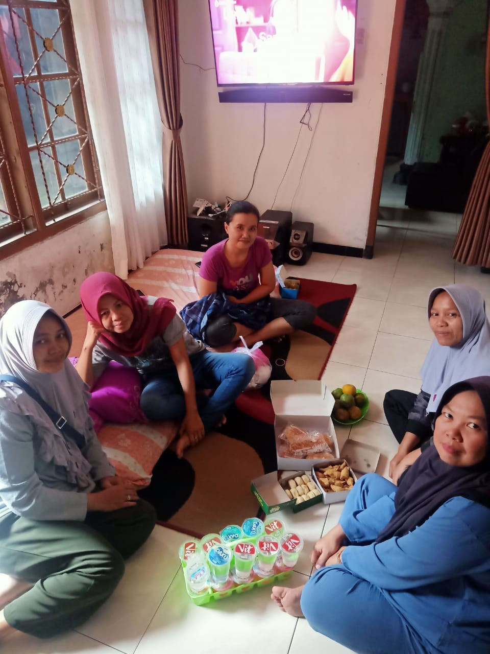 Besuk orang sakit dusun jimat