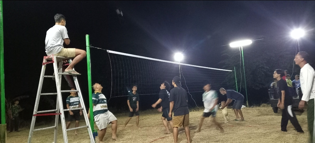 Lomba Voli bapak-bapak dusun Kwadungan