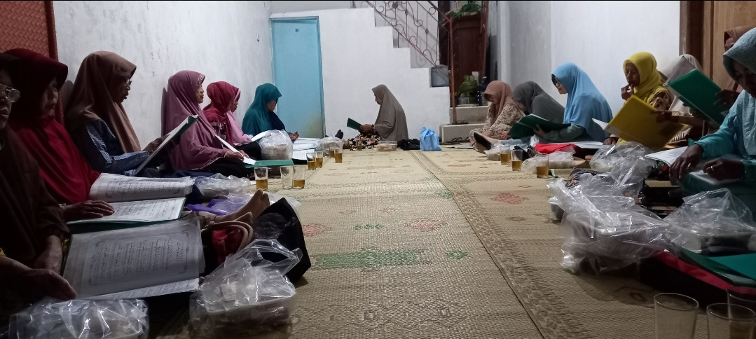 Yasinan Rutin ibu-ibu dusun Kwadungan
