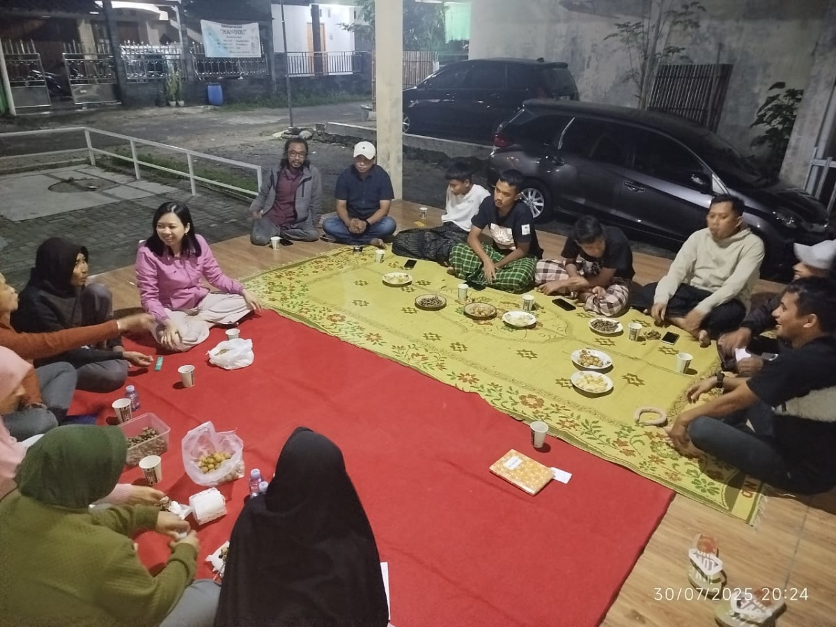 Rapat persiapan agustusan warga wahana praja