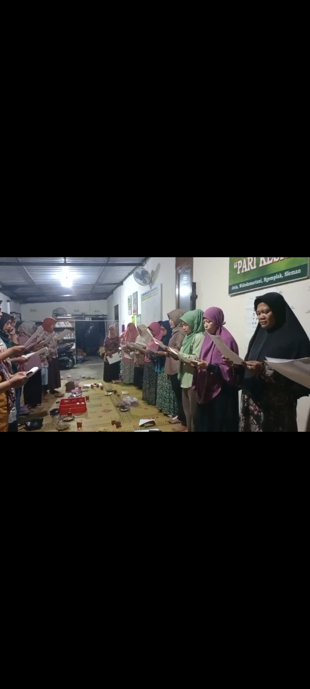 Pertemuan kader kesehatan jetis