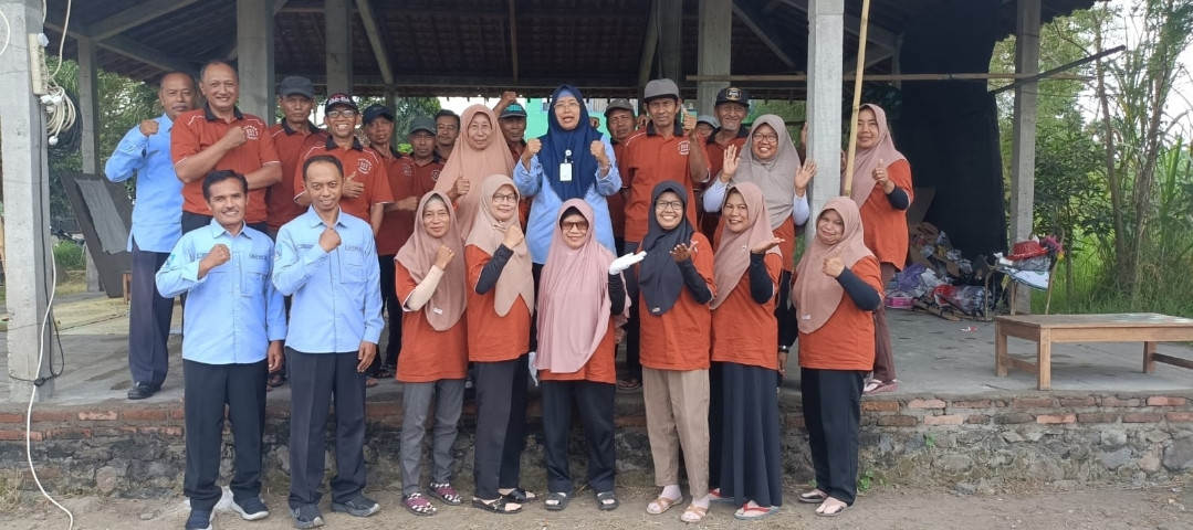 Penutupan SlPHT Tanaman Padi di dusun Kwadungan