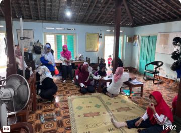 Kegiatan Posbindu dusun jangkang