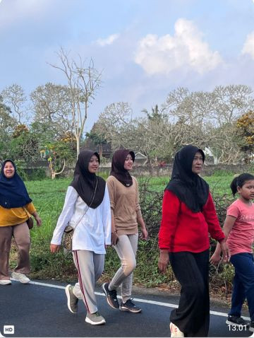 Jalan sehat dusun jangkang