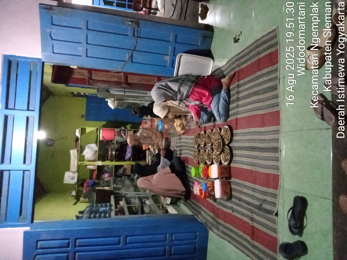 Malam tirakatan ( ngalian )