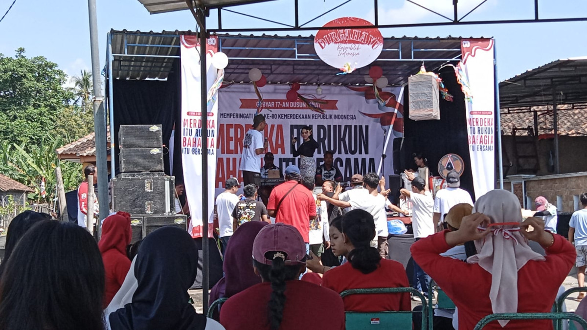 Dangdutan acara 17 Agustus dusun jimat