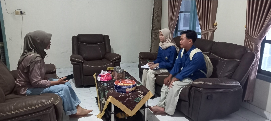 Inspeksi rumah sehat di rumah bu pranandari Kwadungan