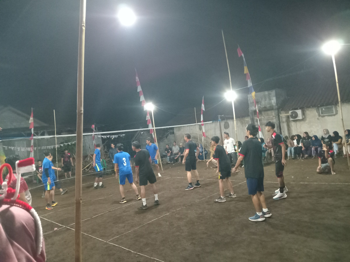 Pucangan Cup semifinal Rt 07 vs Rt 02