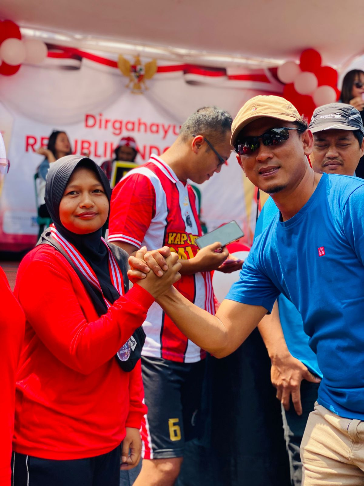 Jalan sehat  dan fun run pucangan