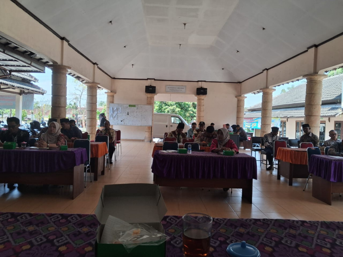 Rakor Seninan Pamong Kalurahan Widodomartani