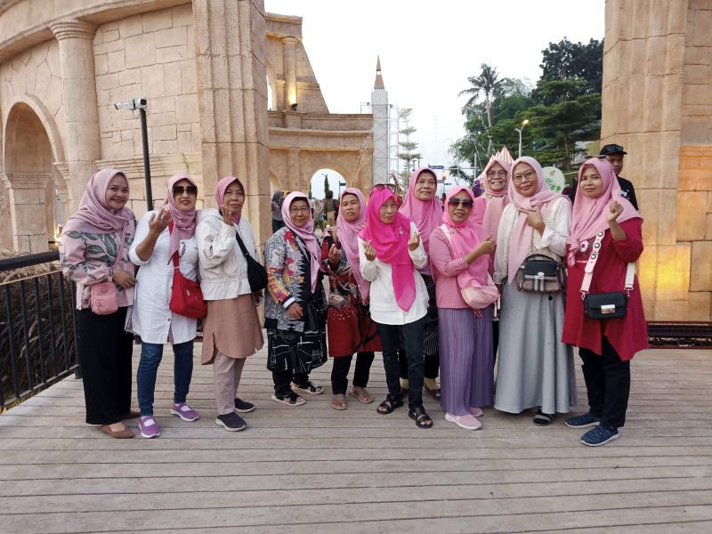 Piknik bersama ibu-ibu dasa wisma 1 dusun jangkang