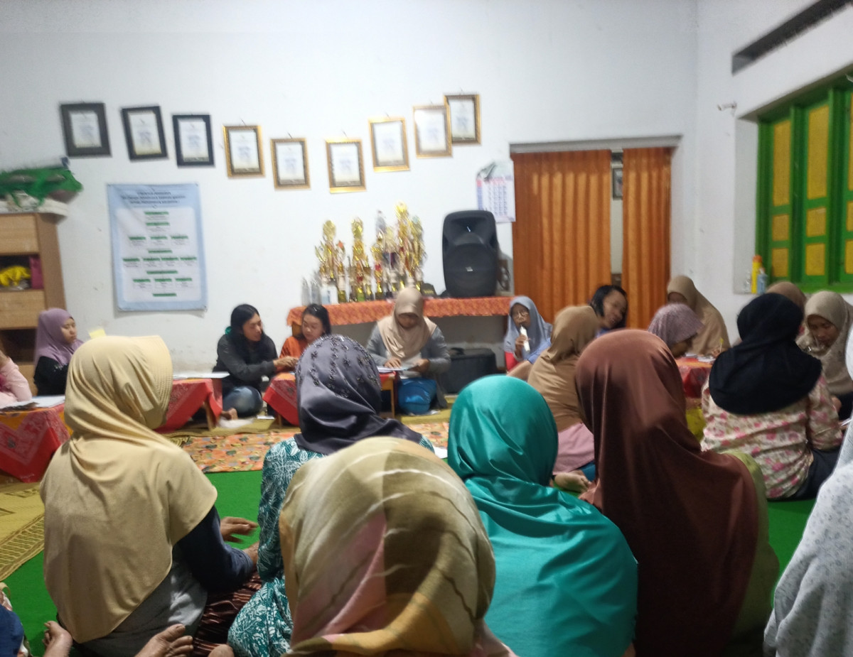 Pertemuan PKK kalijeruk 1