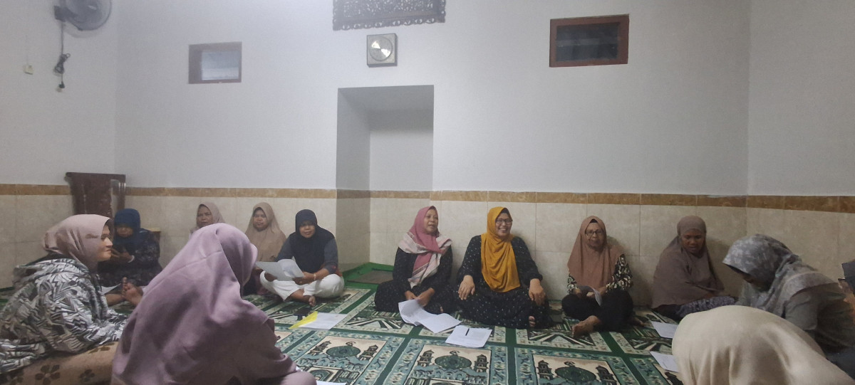 Latihan shalawat untuk peringatan Maulid Nabi