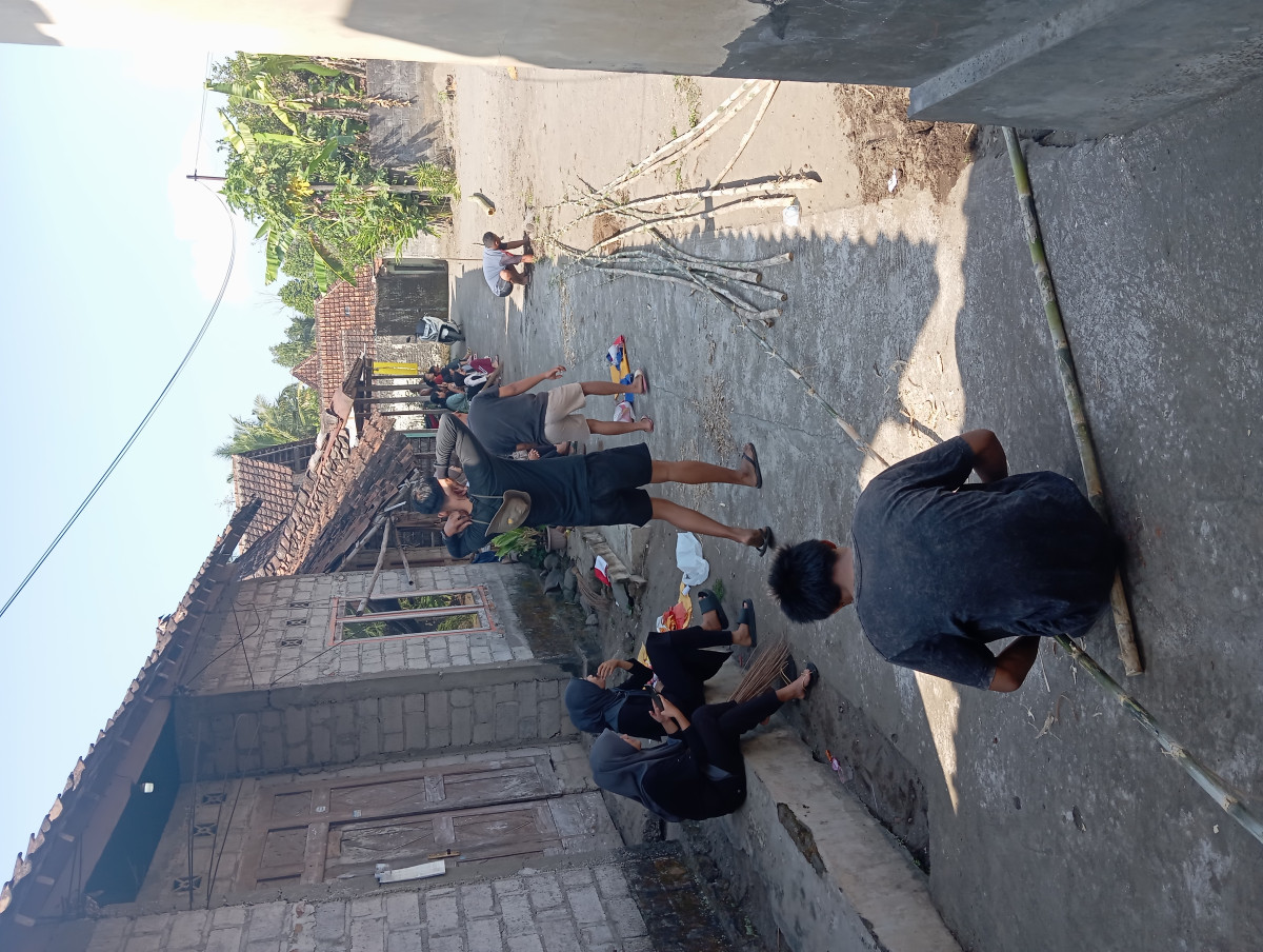 Gotong royong agustusan 2025