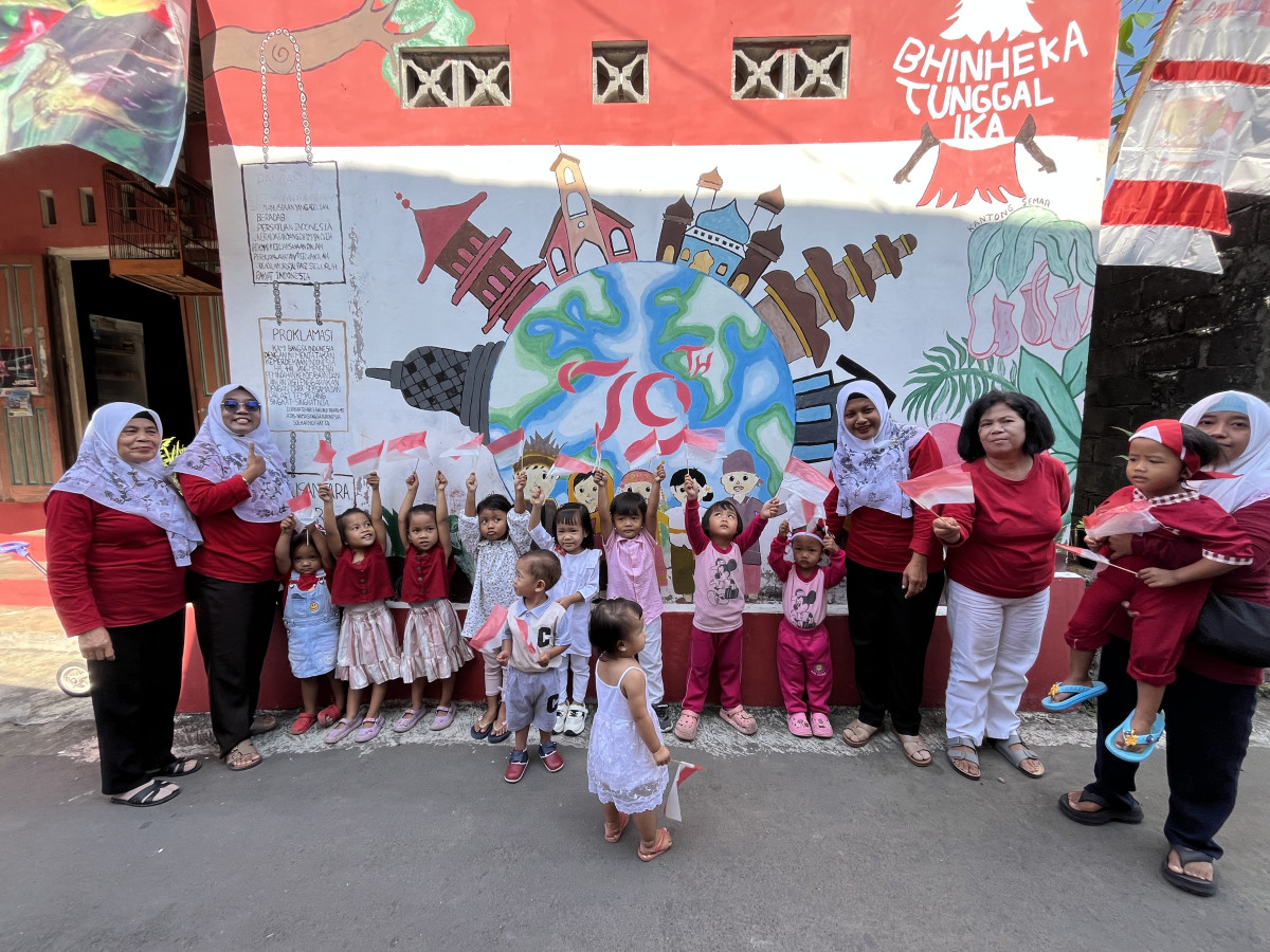 Pawai PAUD SPS Srikoyo Pondok 1