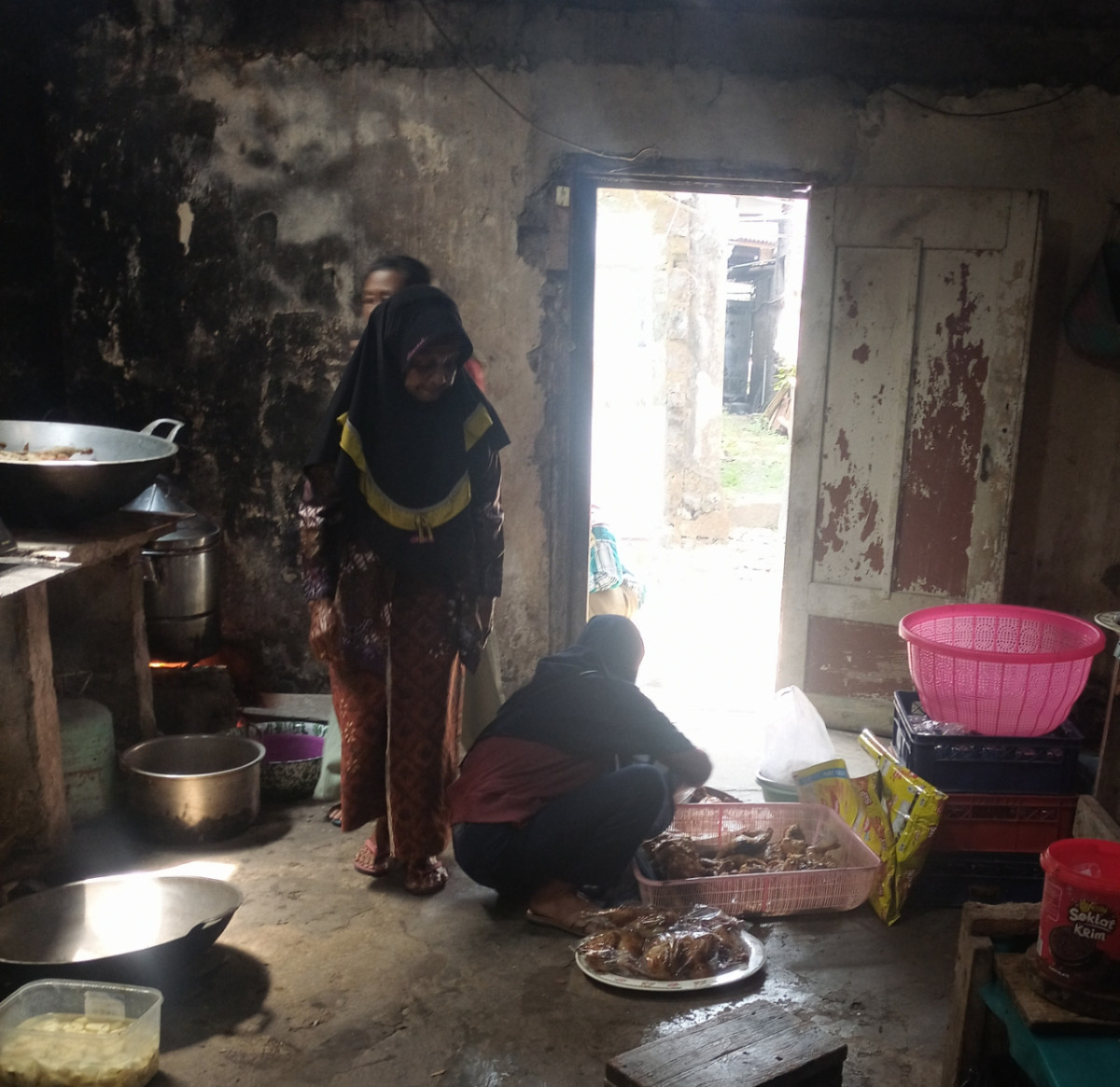 rewang di rumah warga kalijeruk 1