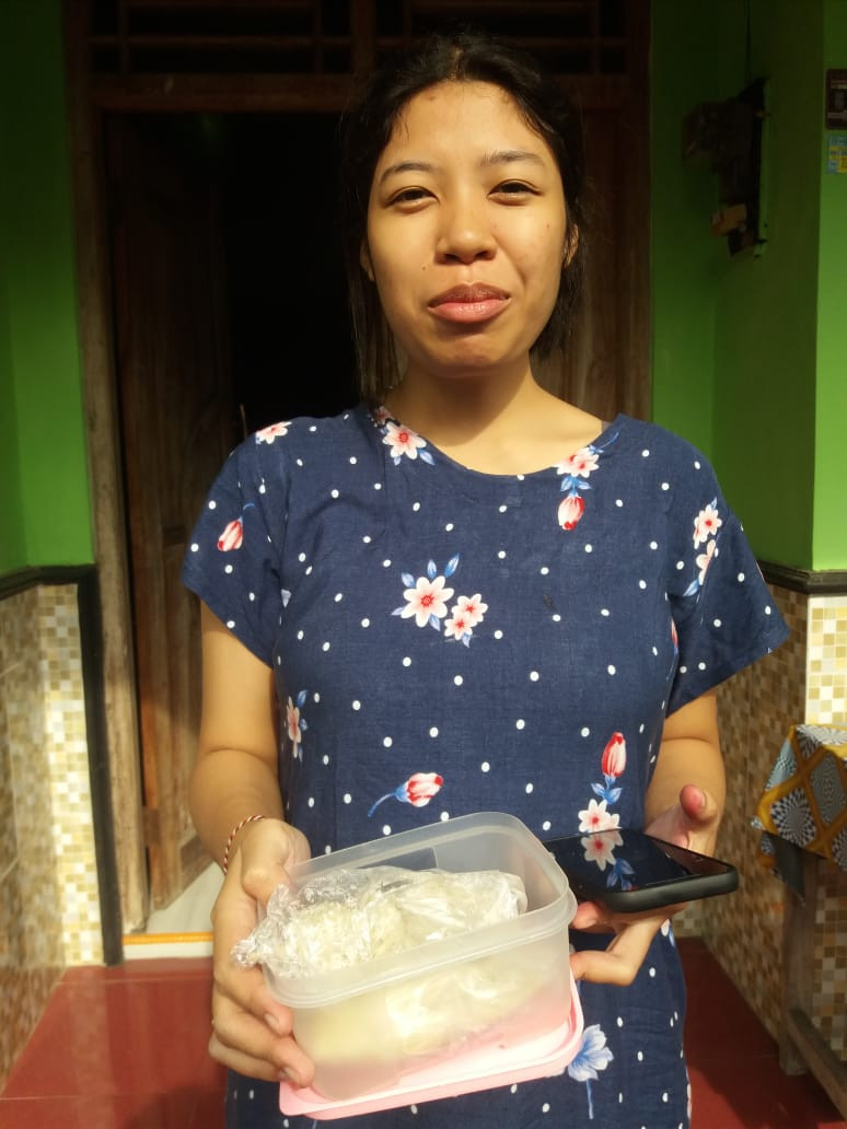 Penerimaan pmt lokal bumil jetis