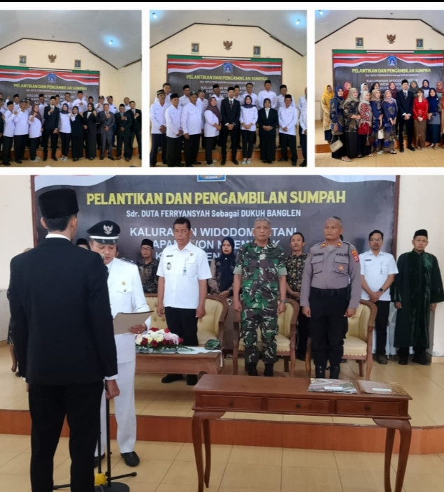 Pelantikan dukuh ( ngalian )