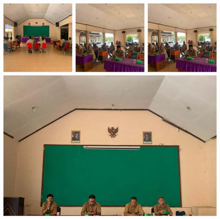 Rapat rutin Senin an ( ngalian )