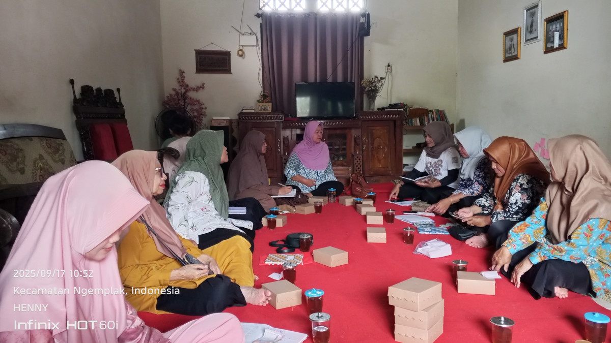 Pertemuan rutin IMP Kel 2 (Dalem)