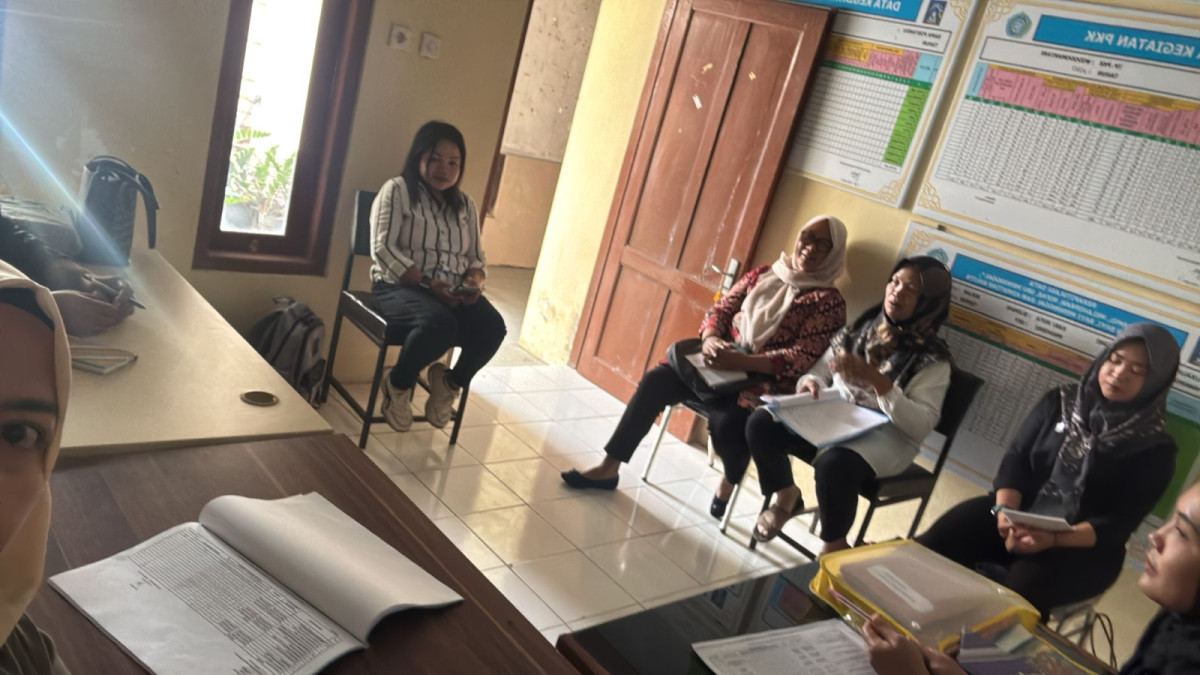 Rapat ketua Pokja kalurahan ( ngalian )