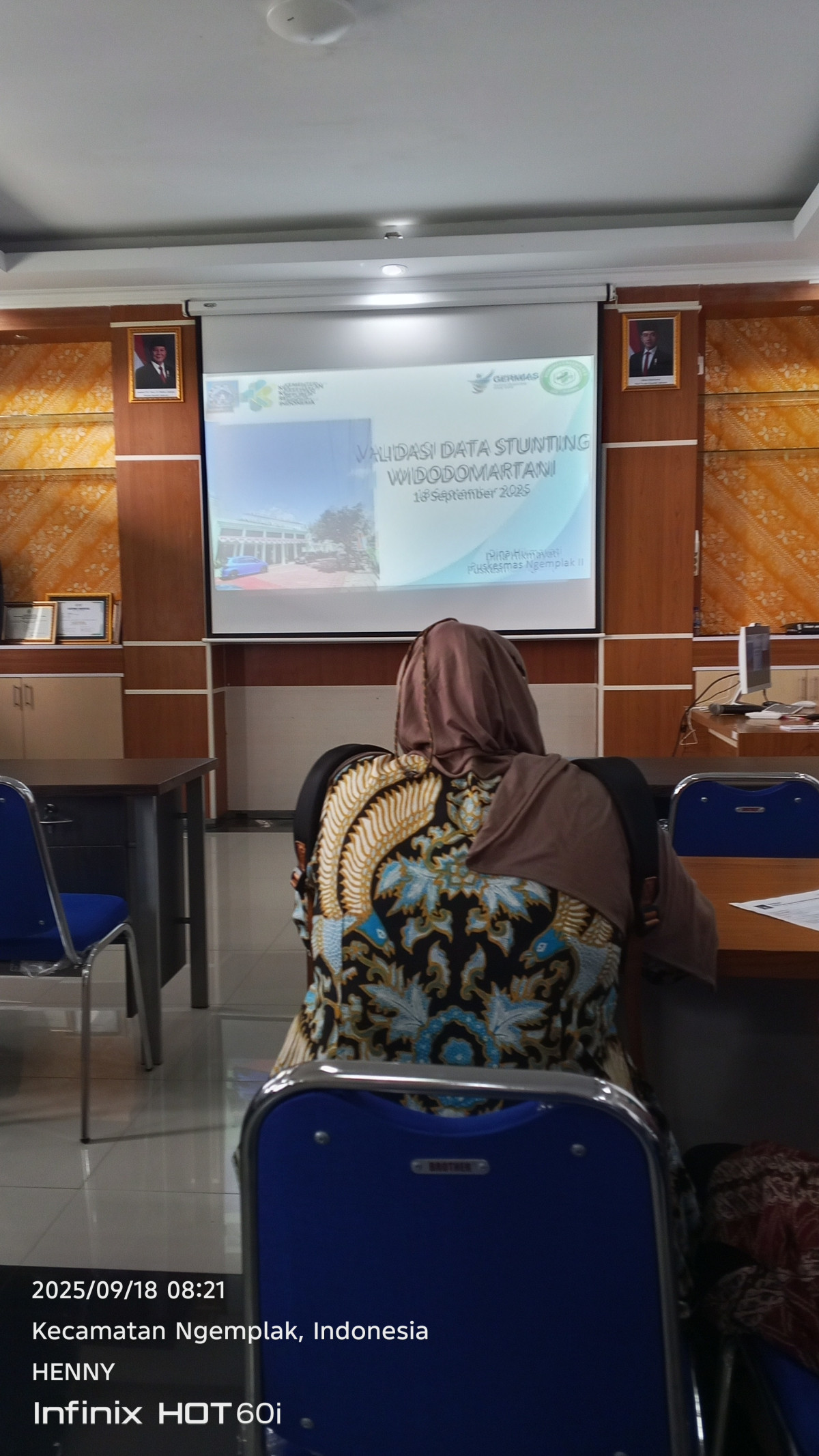 Validasi data stunting Widodomartani (Dalem)