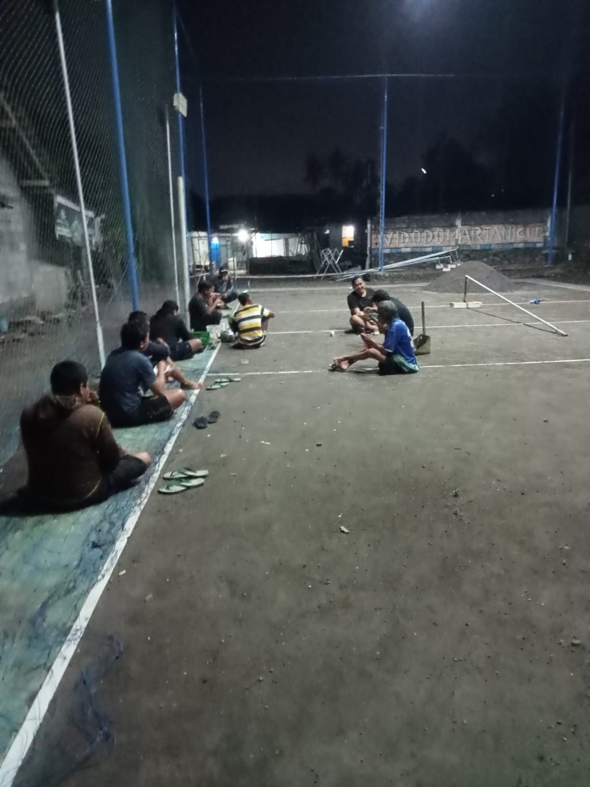 Gotong royong dusun jimat